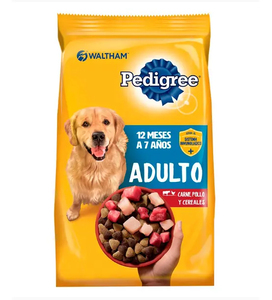 Pedigree Adulto Carne, Pollo Y Cereales 3 KG