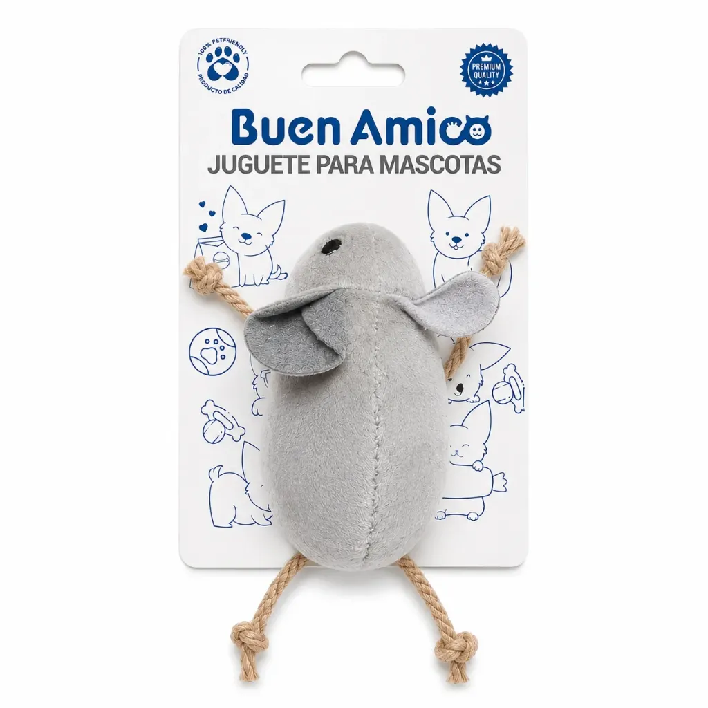 Juguete para mascota ratón