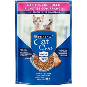 Cat Chow Sobre gatitos con pollo - 85g