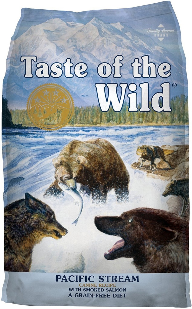Taste of the Wild Grain Free Pacific Stream Canine Adult Dry Dog Food (12.2kg)