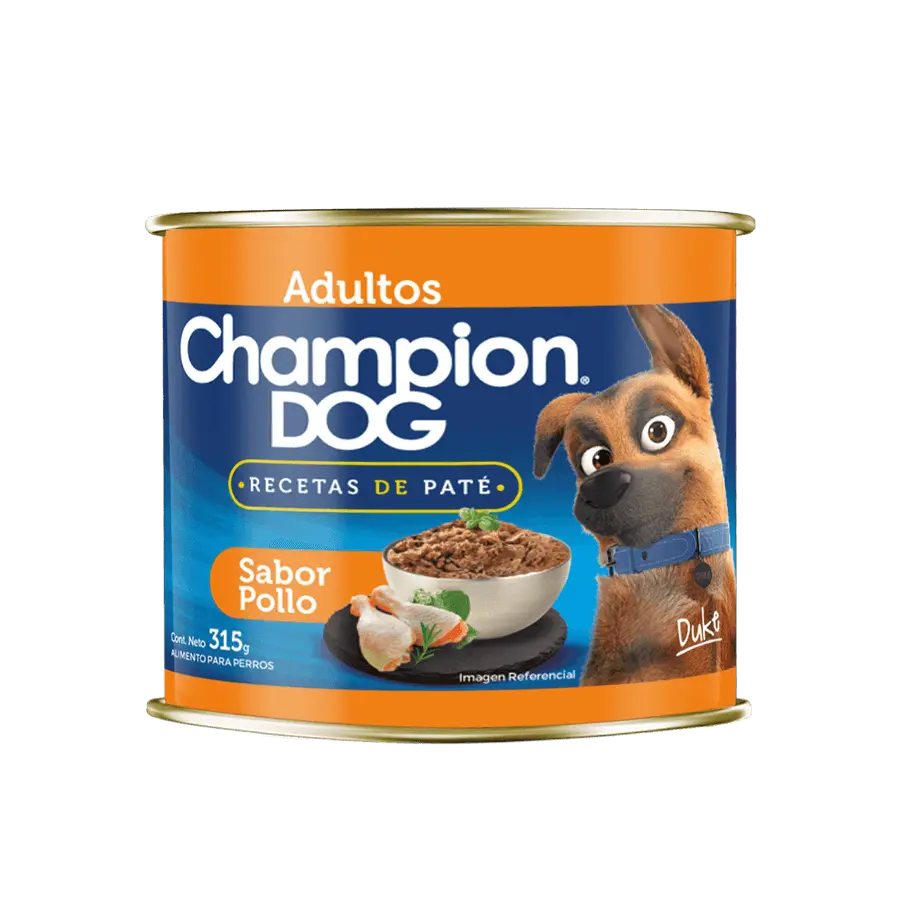 Lata Champion Dog Pollo 315 GRS