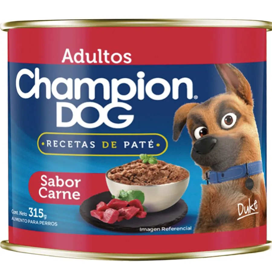 Paté Perro Champion Dog Carne 315 g 