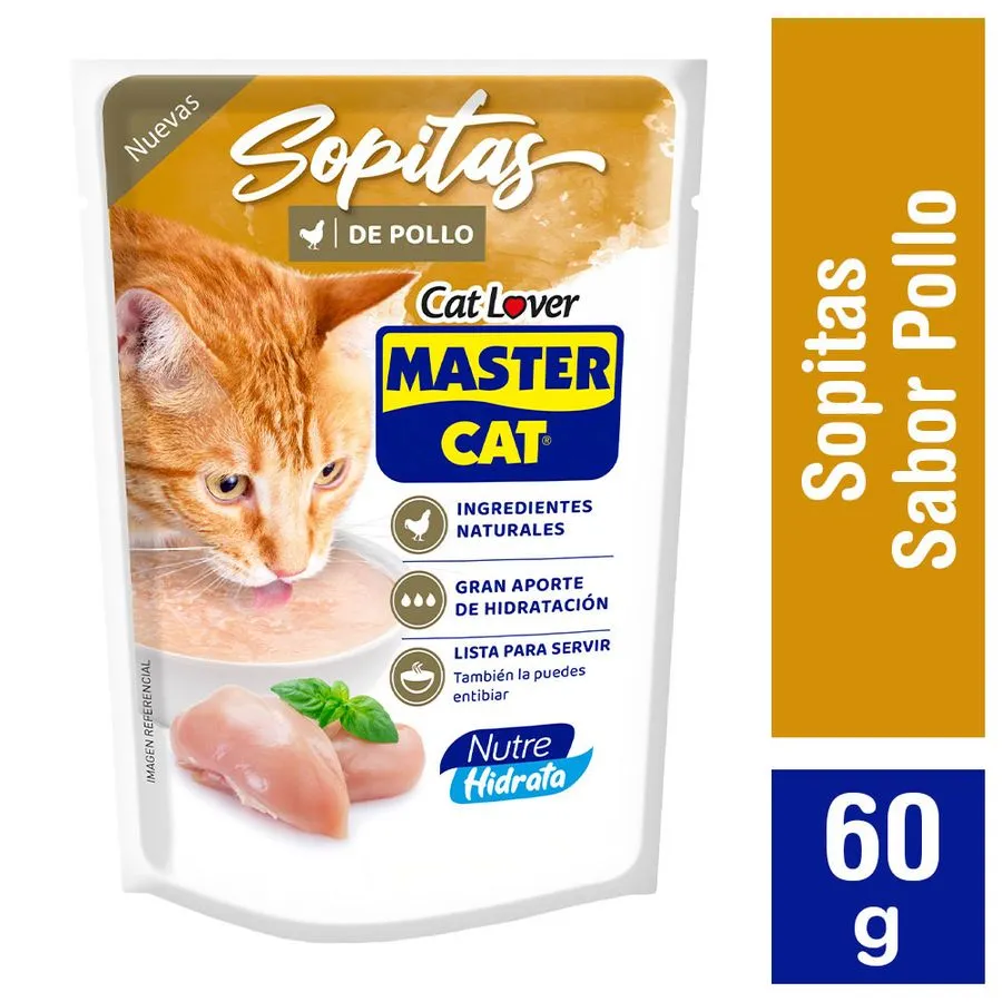 Master Cat Sopa de Pollo 60 g