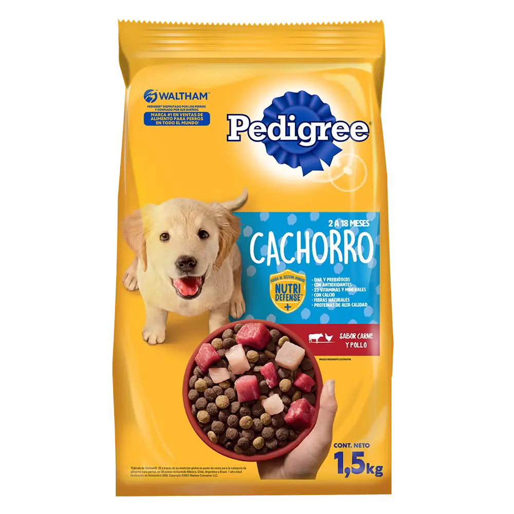 PEDIGREE® Croquetas Cachorro Sabor Carne Y Pollo 1,5kg