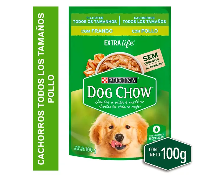 Alimento Para Perro Dog Chow Cachorro Sabor Pollo 100 G