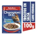 Sobre Champion Dog Adulto, sabor Carne y Verduras 100g
