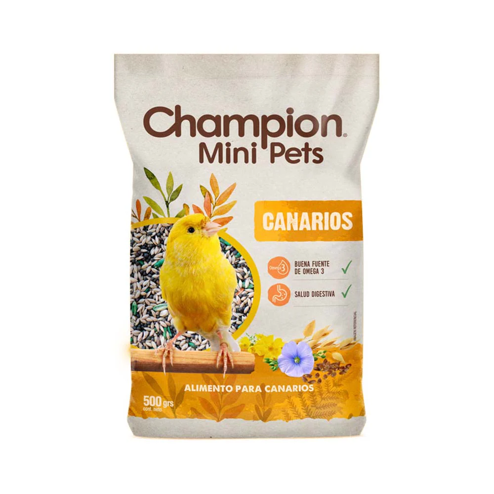 CHAMPION MINI PETS CANARIOS 500GR
